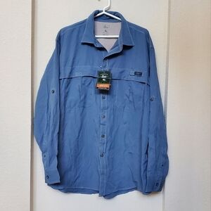 Bass Men's L/S Sportsmans Shirt.  Size XXL